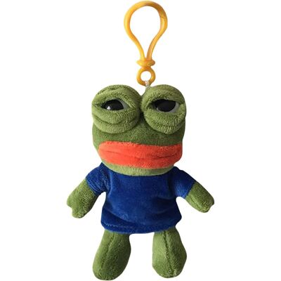Unbranded (12cm Boy) Stuffed Animal Soft Dolls Toy 12/40CM Pepe The Frog Sad Plush Keychai Unbranded (12cm Boy) Stuffed Animal Soft Dolls Toy 12/40CM Pepe The Frog Sad Plush Keychai