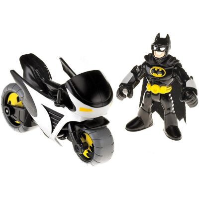 Disney Imaginext N3702 Fisher-Price DC Super Friends Batman and Batcycle Disney Imaginext N3702 Fisher-Price DC Super Friends Batman and Batcycle