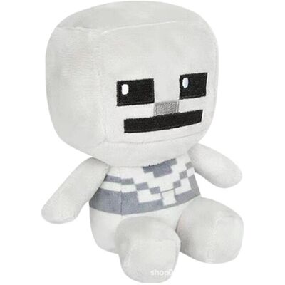 Unbranded (13cm Skeleton Man) Minecraft Stuffed Animal Soft Plush ToyPixel Doll Children G Unbranded (13cm Skeleton Man) Minecraft Stuffed Animal Soft Plush ToyPixel Doll Children G