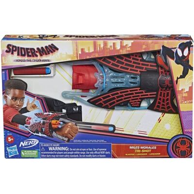 Hasbro Spider-Man Across The Spider-Verse Nerf Web Dart Blaster Hasbro Spider-Man Across The Spider-Verse Nerf Web Dart Blaster