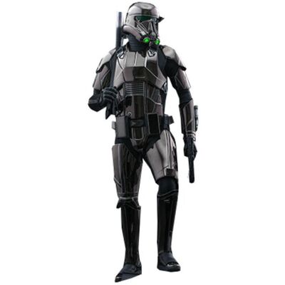 Figure Hot Toys MMS621 - Star Wars - Death Trooper Black Chrome Version Figure Hot Toys MMS621 - Star Wars - Death Trooper Black Chrome Version
