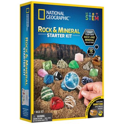 National Geographic Rock and Mineral Starter Kit National Geographic Rock and Mineral Starter Kit