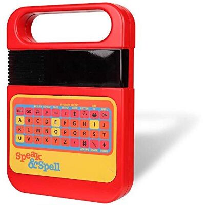 Basic Fun! 09624 Speak & Spell Electronic Game Classic Retro Interactive Toy ,Ed Basic Fun! 09624 Speak & Spell Electronic Game Classic Retro Interactive Toy ,Ed
