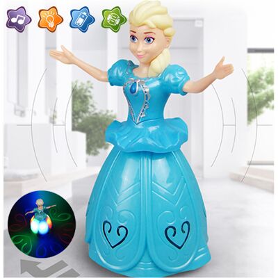 VEISHET Music Toy Dancing Luminous Singing Rotating Princess Doll Kids Gifts VEISHET Music Toy Dancing Luminous Singing Rotating Princess Doll Kids Gifts