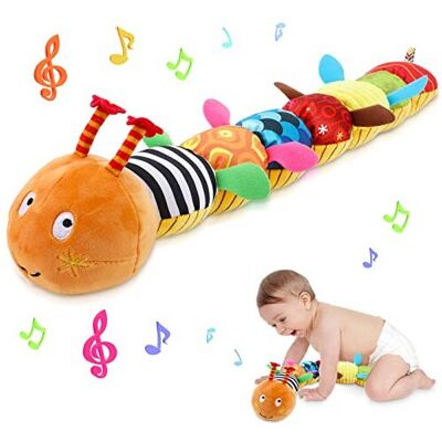 Baby Musical Soft Plush Toy, Bestcool Caterpillar Stuffed Animal Toys with Multi Baby Musical Soft Plush Toy, Bestcool Caterpillar Stuffed Animal Toys with Multi