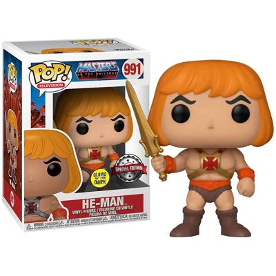 Funko - 49062 Pop! Television: Masters of the Universe - He-Man - Glow in the Dark - Figure Funko - 49062 Pop! Television: Masters of the Universe - He-Man - Glow in the Dark - Figure