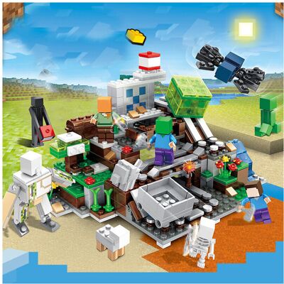Unbranded Minecraft Mountain Cave Building Set - 580 PCS, My World Series, Fit for LEGO - Unbranded Minecraft Mountain Cave Building Set - 580 PCS, My World Series, Fit for LEGO -