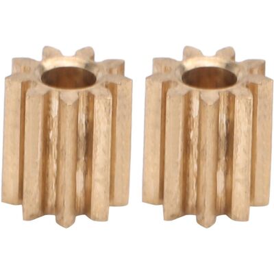 Unbranded REFURBISHED 2pcs Motor Pinion Gear Brass Replacement For Duplo Intelli Lok Module 0.4 9 Teet Unbranded REFURBISHED 2pcs Motor Pinion Gear Brass Replacement For Duplo Intelli Lok Module 0.4 9 Teet