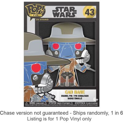 Star Wars: Clone Wars Cad Bane 4" Pop! Pin Star Wars: Clone Wars Cad Bane 4" Pop! Pin