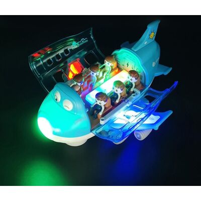 Unbranded Electric Airplane Toy with Music & Lights Rotating Aircraft Toddler Toy Plane Unbranded Electric Airplane Toy with Music & Lights Rotating Aircraft Toddler Toy Plane