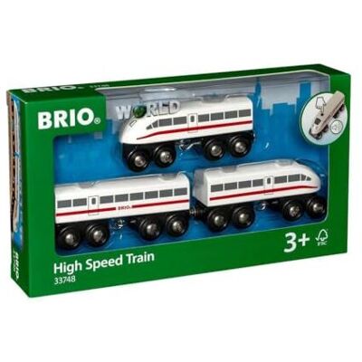 Brio World High Speed Toy Train - Wooden Railway Set Add On - Toy Train Brio World High Speed Toy Train - Wooden Railway Set Add On - Toy Train