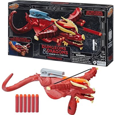 Dungeons & Red Dragons Themberchaud Nerf Blaster & 6 Nerf Elite Arrows Dungeons & Red Dragons Themberchaud Nerf Blaster & 6 Nerf Elite Arrows