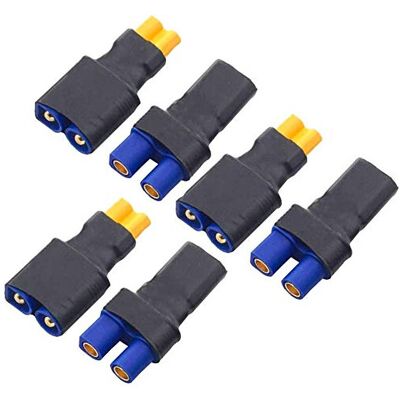 FLY RC 3Pairs No Wires XT30 to EC3 Plug Female Male Adapter Wireless Connector for RC F FLY RC 3Pairs No Wires XT30 to EC3 Plug Female Male Adapter Wireless Connector for RC F