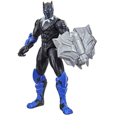 Avengers Marvel Mech Strike 15-cm-scale Action Figure Toy Black Panther and Battle Access Avengers Marvel Mech Strike 15-cm-scale Action Figure Toy Black Panther and Battle Access