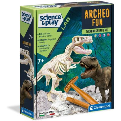 Clementoni T-Rex Dinosaur Toy - Excavation Educational Kit Clementoni T-Rex Dinosaur Toy - Excavation Educational Kit