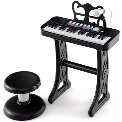 Casart Kids Piano Keyboard 37-Key Kids Toy Piano Music Electronic Instrument Casart Kids Piano Keyboard 37-Key Kids Toy Piano Music Electronic Instrument
