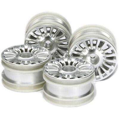 TAMIYA M-Chassis Silver RC Wheels - RC Wheels TAMIYA M-Chassis Silver RC Wheels - RC Wheels