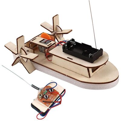 Unbranded Experimental Toy Boat Remote Control Boat Wooden Made Best Gift Toys Unbranded Experimental Toy Boat Remote Control Boat Wooden Made Best Gift Toys