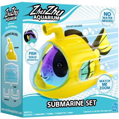 Zhu Zhu Pets - Aquarium Submarine - Blue - Playset Zhu Zhu Pets - Aquarium Submarine - Blue - Playset
