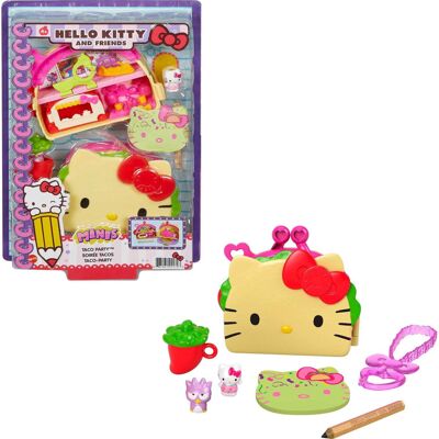 Mattel Hello Kitty Sanrio GVB33 Taco Party Playset - Playset Mattel Hello Kitty Sanrio GVB33 Taco Party Playset - Playset
