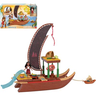 Disney Moana Adventure Canoe Toy Set with Accessories Disney Moana Adventure Canoe Toy Set with Accessories