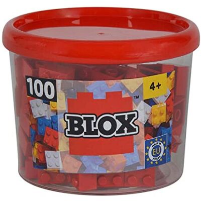 Simba Toys 104114111 - Building Blocks - 100 Red Bricks Simba Toys 104114111 - Building Blocks - 100 Red Bricks