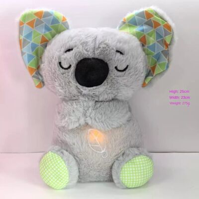 YETP STAR (New koalas breathe bear grey) Cute Koala Breathing Musical Soothing Doll Sleep YETP STAR (New koalas breathe bear grey) Cute Koala Breathing Musical Soothing Doll Sleep