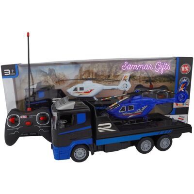 Sammar Gifts Lorry Truck & Helicopter Radio Remote Control Car ( 2 PACK SET) Sammar Gifts Lorry Truck & Helicopter Radio Remote Control Car ( 2 PACK SET)