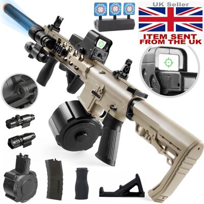 BSAC (Sand+Target) HK416 Automatic Gel Blasters For Christmas Gift BSAC (Sand+Target) HK416 Automatic Gel Blasters For Christmas Gift