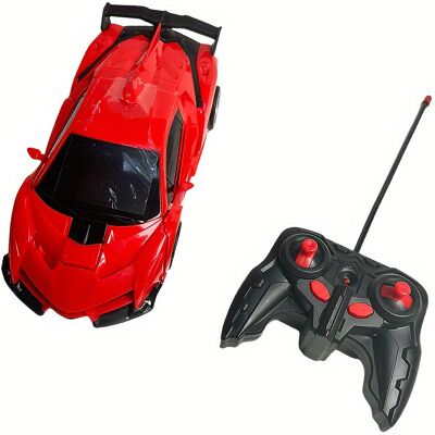MDSRJONE (Lamborghini Red) Transforming RC Robot Police Car Toy - One-Click Transformatio MDSRJONE (Lamborghini Red) Transforming RC Robot Police Car Toy - One-Click Transformatio