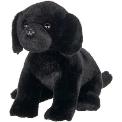 Bearington Collection Lil' Jet The Labrador Retriever, 8 Inch Black Lab Stuffed Bearington Collection Lil' Jet The Labrador Retriever, 8 Inch Black Lab Stuffed