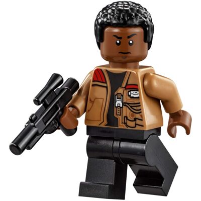 Lego Star Wars Millennium Falcon Minifigure - Finn with Blaster Gun (7 Lego Star Wars Millennium Falcon Minifigure - Finn with Blaster Gun (7