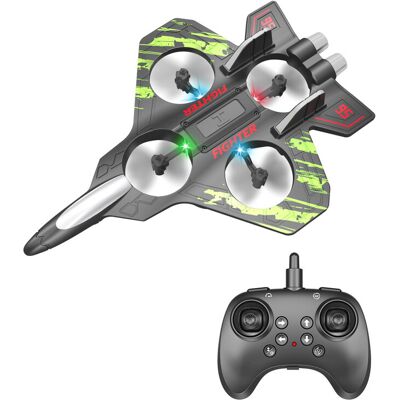 Maxpower (Green) Glider Flying Helicopter RC Hobby Jet Plane 2.4G EPP Stunt Remote Contro Maxpower (Green) Glider Flying Helicopter RC Hobby Jet Plane 2.4G EPP Stunt Remote Contro