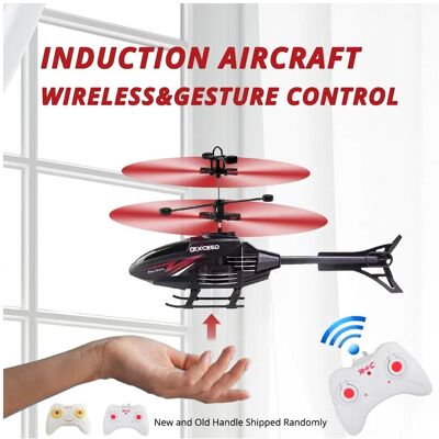 Maxpower 2 Channel Gesture Control Suspension Helicopter RC Remote Induction Aircraft Wit Maxpower 2 Channel Gesture Control Suspension Helicopter RC Remote Induction Aircraft Wit