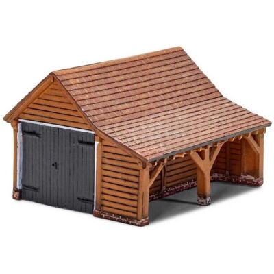 Maxpower Hornby Modern Timber Garage Maxpower Hornby Modern Timber Garage