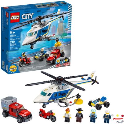 LEGO - City Police Helicopter Chase 60243 - Police - Helicopter - Playset LEGO - City Police Helicopter Chase 60243 - Police - Helicopter - Playset