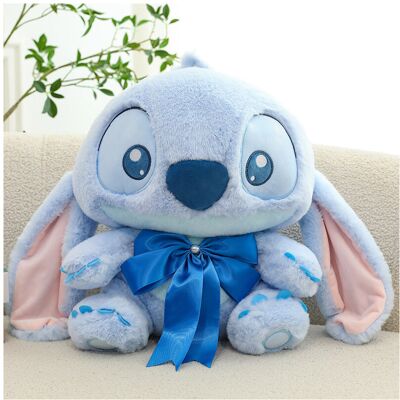 Unbranded (Couple Blue, 30cm) Stuffed Toy Stitch Cute Blue Alien Monster Bow Tie Stitch St Unbranded (Couple Blue, 30cm) Stuffed Toy Stitch Cute Blue Alien Monster Bow Tie Stitch St