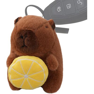 Unbranded (Lemon Style) Capybara Stuffed Animal Keychain Capybara Stuffed Toy Pendant Unbranded (Lemon Style) Capybara Stuffed Animal Keychain Capybara Stuffed Toy Pendant