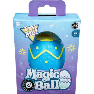 Mattel Games Easter Magic 8 Ball Novelty Toy, Fortune-Telling Easter Egg with Ho Mattel Games Easter Magic 8 Ball Novelty Toy, Fortune-Telling Easter Egg with Ho