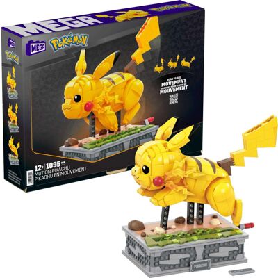 Mega Pikachu Building Set - Mechanical - Creative Toy Mega Pikachu Building Set - Mechanical - Creative Toy
