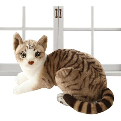 Unbranded (Lying Civet Cat 25cm) Cat Stuffed Animal Toys Cat Toys Plushie Pillow - Cuddl Unbranded (Lying Civet Cat 25cm) Cat Stuffed Animal Toys Cat Toys Plushie Pillow - Cuddl