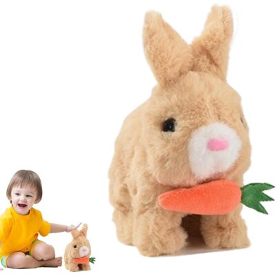 Unbranded (Yellow) Easter Bunny Toys, Colorful Stuffed Toys, Adorable Easter Talking Anima Unbranded (Yellow) Easter Bunny Toys, Colorful Stuffed Toys, Adorable Easter Talking Anima