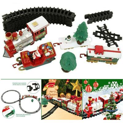Unbranded Electric Christmas Gift Led Musical Traintrack Set Toys Kids Party Decor Home Unbranded Electric Christmas Gift Led Musical Traintrack Set Toys Kids Party Decor Home