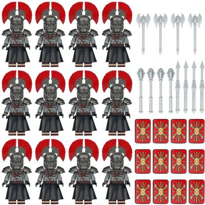 Bonxaif (12PCS Medieval Knights - 12) Medieval Knights Military dragon soldiers buildin Bonxaif (12PCS Medieval Knights - 12) Medieval Knights Military dragon soldiers buildin
