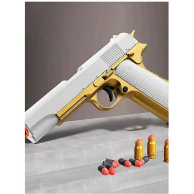 Unbranded (Gold) Toy Guns Ball Blaster With Soft Bullets Toys Foam Blaster Shooting Games Unbranded (Gold) Toy Guns Ball Blaster With Soft Bullets Toys Foam Blaster Shooting Games