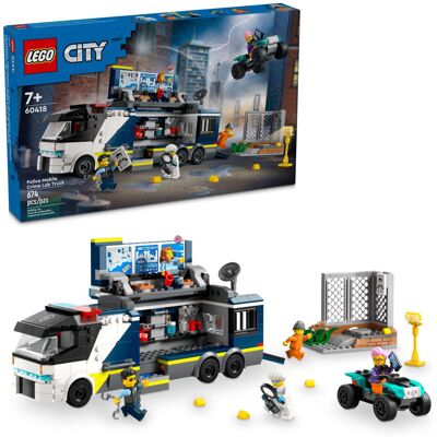 LEGO - City Police Mobile Crime Lab Truck - Toy LEGO - City Police Mobile Crime Lab Truck - Toy