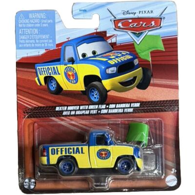 Disney Pixar Cars - Dexter Hoover with Green Flag Disney Pixar Cars - Dexter Hoover with Green Flag