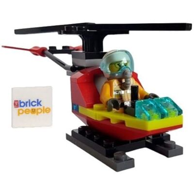 Lego City: Firerfighter Minifigure in Helicopter (Ages 6+) Lego City: Firerfighter Minifigure in Helicopter (Ages 6+)