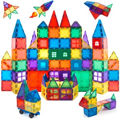 ChildreN HUB 46pcs Magnetic Building Set - Construction Kit Educational STEM Toy ChildreN HUB 46pcs Magnetic Building Set - Construction Kit Educational STEM Toy
