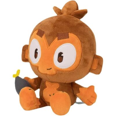 Mascot Bloons Monkey Plushies, City Cute Cartoon Monkey, Bloonstd Soft Stuffed Doll, Ga Mascot Bloons Monkey Plushies, City Cute Cartoon Monkey, Bloonstd Soft Stuffed Doll, Ga